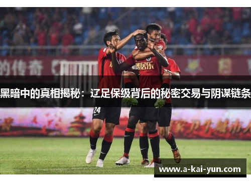 黑暗中的真相揭秘：辽足保级背后的秘密交易与阴谋链条